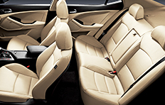 Kia Optima Interior Seat Beige (two-tone)