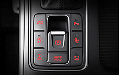 Kia Sorento Interior Electronic Parking Brake and Auto cruise control