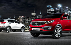 Kia Sportage EXterior The end of the day And some things are just beginning